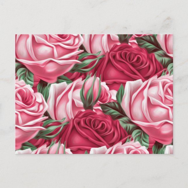 Rosor Vykort (Framsida)