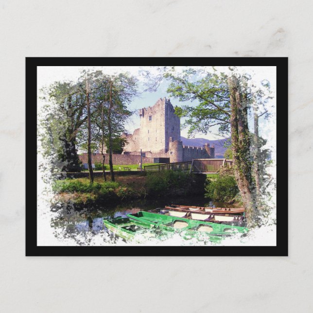 Ross Castle Ireland vycard Vykort (Framsida)