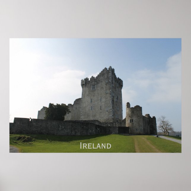 Ross Castle, Killarney, Irland Poster (Framsidan)