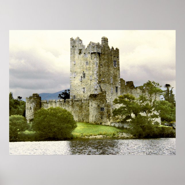 Ross Castle Print Poster (Framsidan)