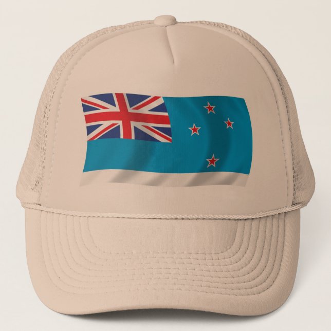 Ross Dependency Flagga Hat Keps (Framsida)