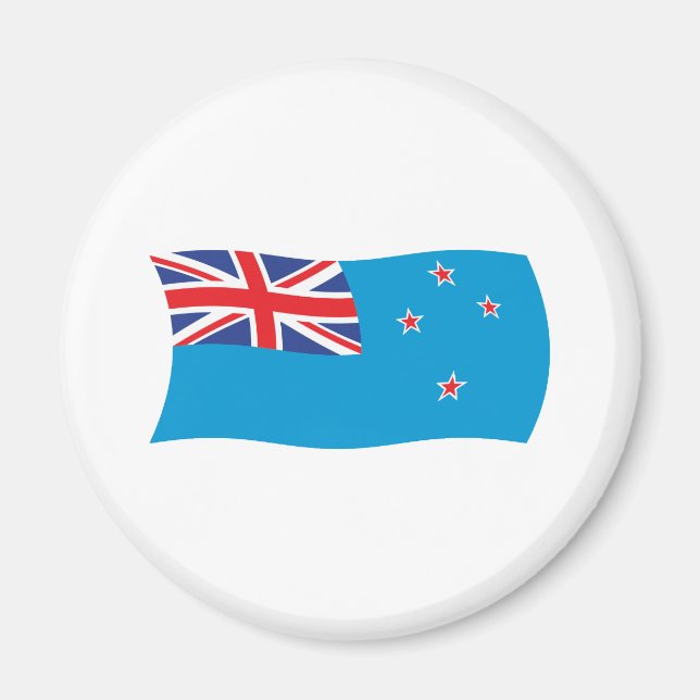 Ross Dependency Flagga Magnet (Framsidan)