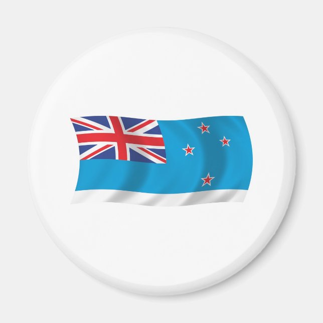 Ross Dependency Flagga Magnet (Framsidan)