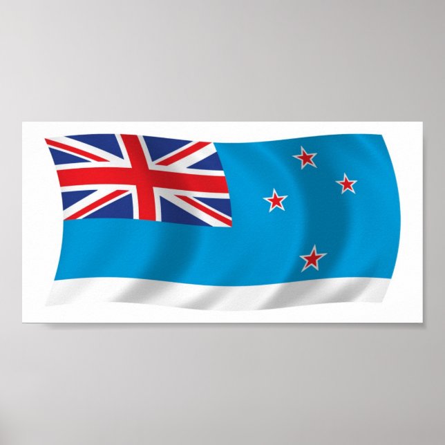 Ross Dependency Flagga Postertryck Poster (Framsidan)