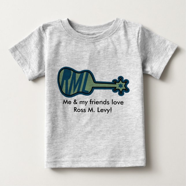 Ross M. Levy Baby T-shirt (Framsida)
