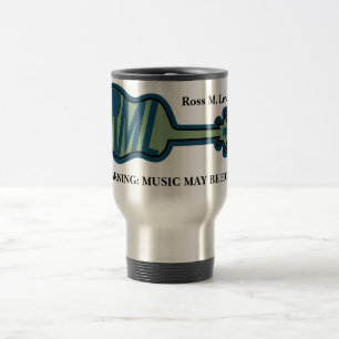 Ross M. Uttaxera Kaffe följe Resemugg