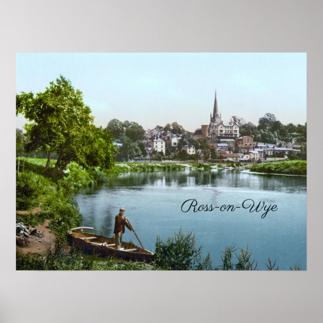 Ross-on-Wye, England (1900) Poster (Framsidan)