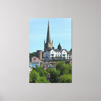 Ross-On-Wye The Birthplace of Tourism Canvas