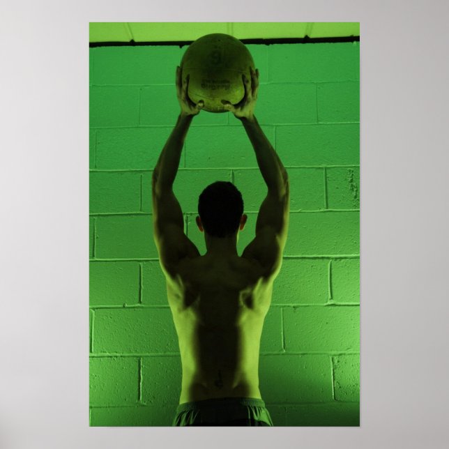 Ross preston Fitness Poster (Framsidan)