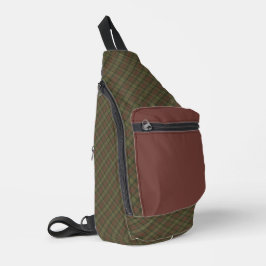 Ross Scottish Klan Tartan Sling Bag