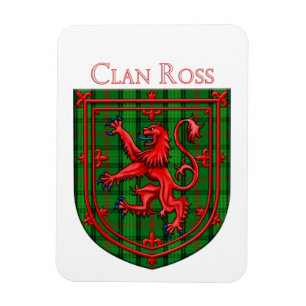 Ross Tartan Scottish Play Lejonare Rampant Magnet
