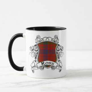 Ross Tartan Shield Mugg