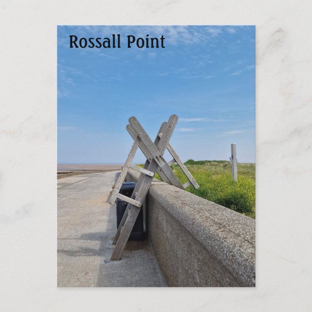 Rossall Point Vykort (Framsida)