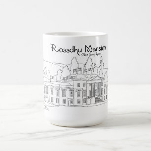 Rossdhu herrgård Skottland Kaffemugg