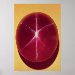 "Rosseren trär igenom" stjärnarubyen Poster