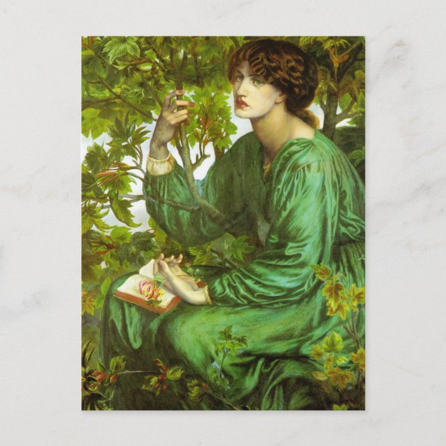 Rossetti Dagen Dream Postcard Vykort (Framsida)