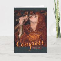 Rossetti Joan of Arc Gratulerar CC0763