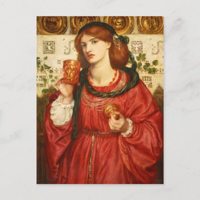 Rossetti Loving Kopp C0648 vykort (Framsida)