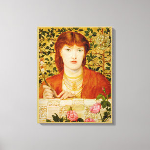 Rossetti Regina Cordium CC0654 Canvastryck