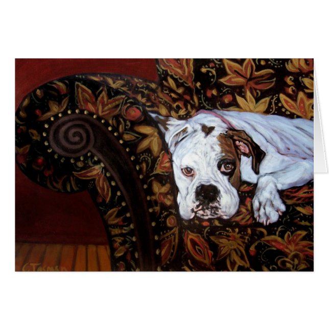 Rossi boxare hälsningskort (Framsidan Horizontal)