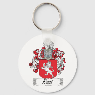 Rossi familjvapensköld nyckelring