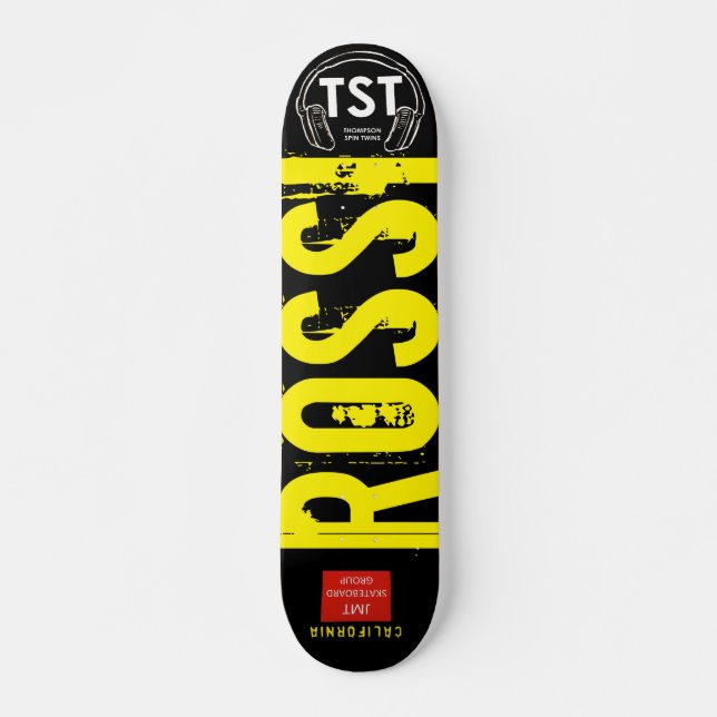 ROSSI / TNT Skateboard, 7¾" Deck Mini Skateboard Bräda 18,5 Cm (Framsida)