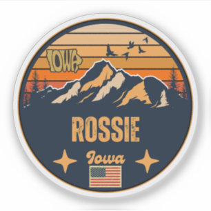 Rossie, Iowa Klistermärken