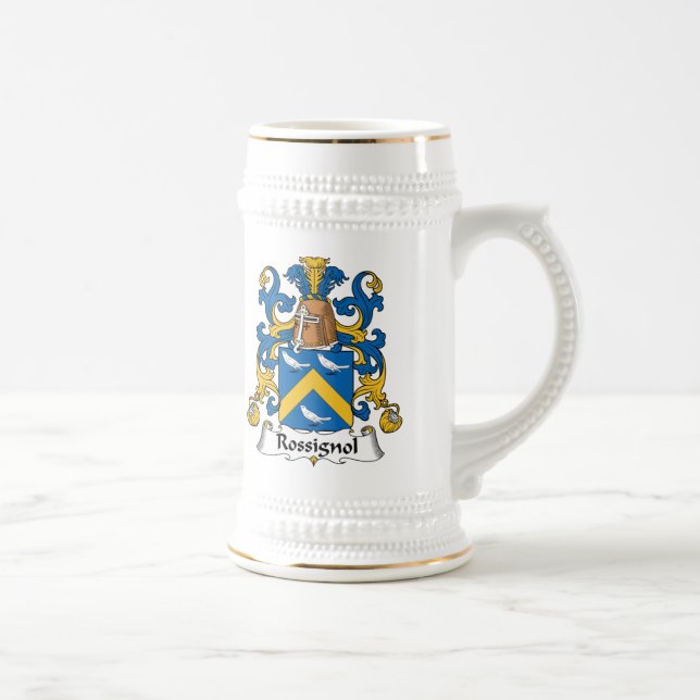 Rossignol familjvapensköld sejdel (Höger)