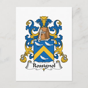 Rossignol Family Crest Vykort