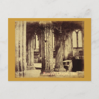 Rosslyn Chapel 1860 vykort