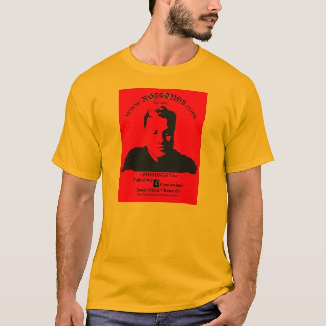 ROSSONGS-Logotyp-T T-shirt (Framsida)