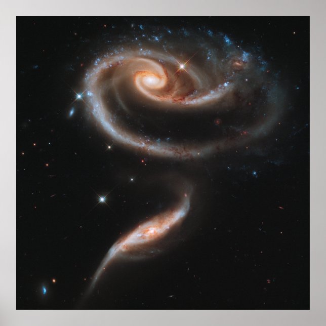 Rosspiralgalaxer Poster (Framsidan)