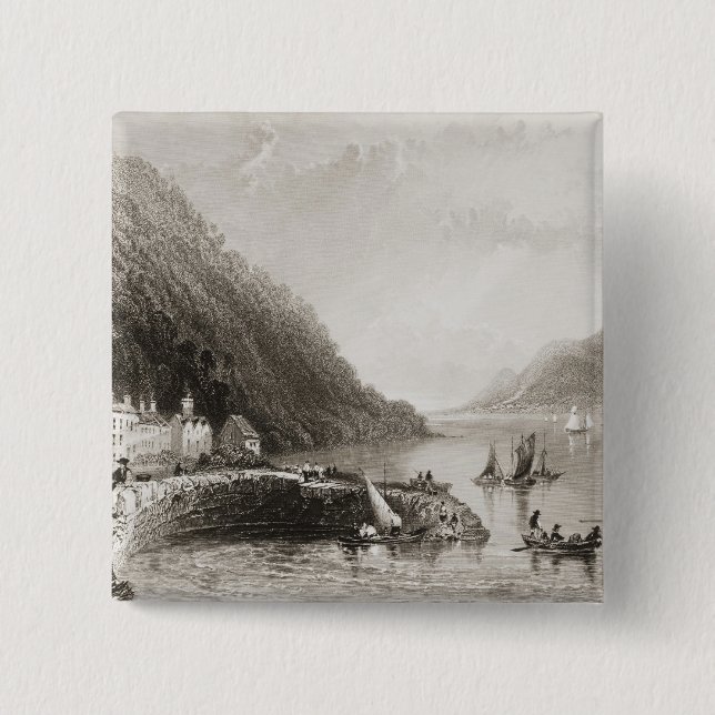 Rosstrevor pir knapp (Framsida)