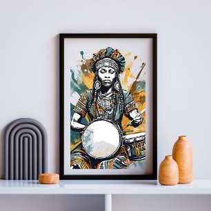 Röst av den heliga trumman poster