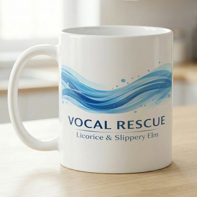 Röst Dag Ritual Våg Lakrits & Hal Elm Te Kaffemugg (Skapare uppladdad)