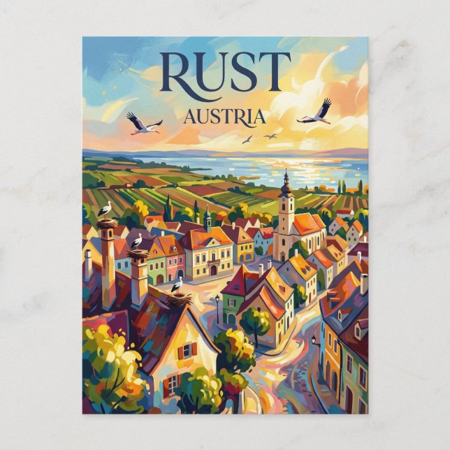 Rost i Österrike Vykort (Framsida)
