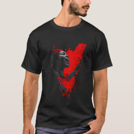 Röst i rött t shirt