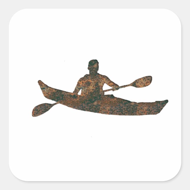 Rost Kanu Klistermärke (Framsida)