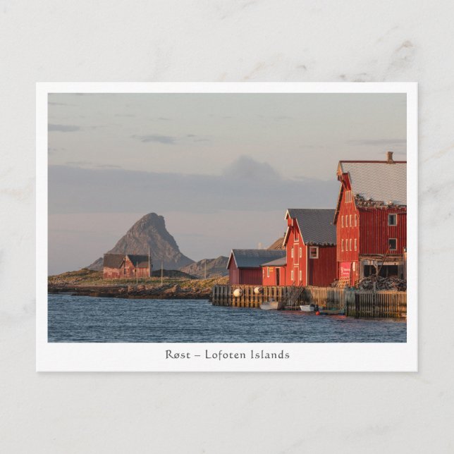 Rost Lofoten Islands Vykort (Framsida)