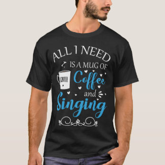 Röst Musik Sång Musiker present T Shirt