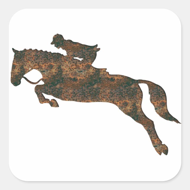 Rost Riding Klistermärke (Framsida)