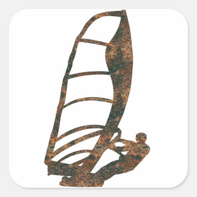 Rost Vindsurfing Klistermärke (Framsida)