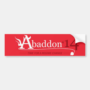 Rösta Abaddon Bildekal