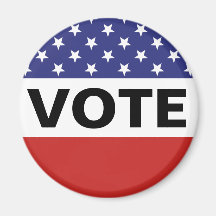 Rösta amerikanska Flagga