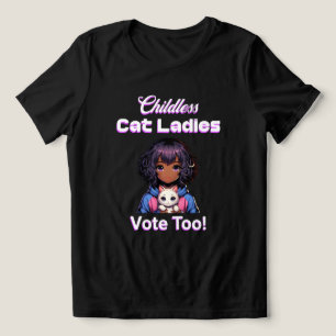 Rösta även Dam utan barn! Harris Walz 2024 T Shirt
