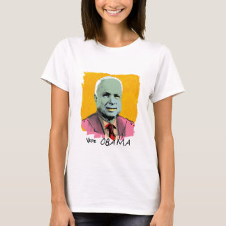 RÖSTA bästa OBAMA damspagetti T-shirt