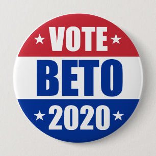 Rösta Beto O'rourke för det presidentvalet 2020 Knapp