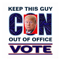 Rösta blåkvarteret 2024 Poster presidentvärde