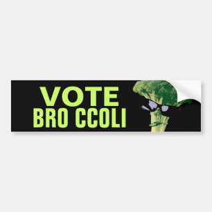 Rösta Bro Ccoli Bildekal
