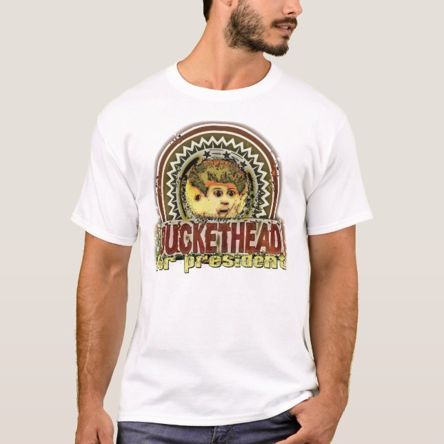 rösta buckethead tee shirt (Framsida)